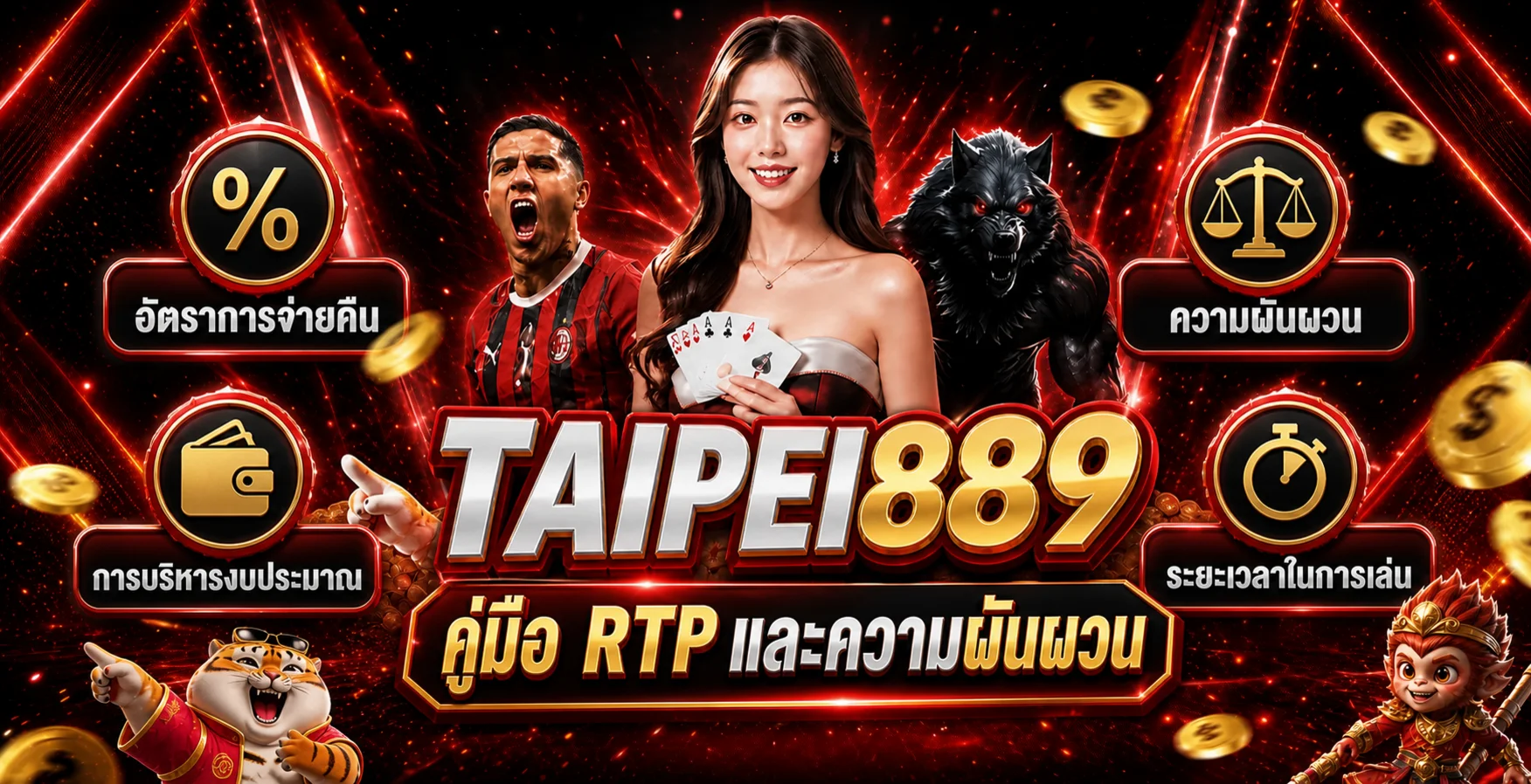 TAIPEI889 คู่มือ RTP และความผันผวนของสล็อต